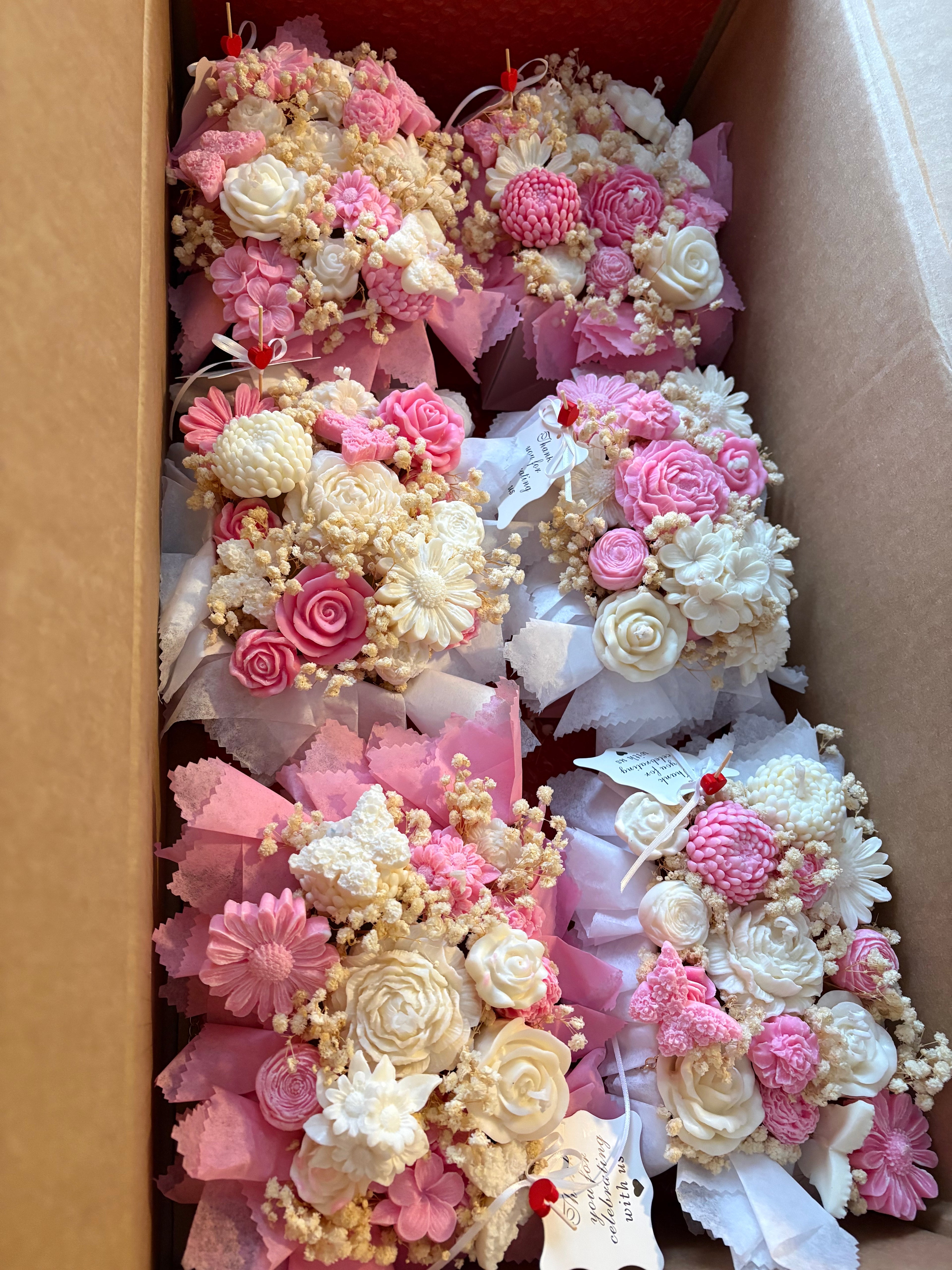 Adorno de velas aromáticas